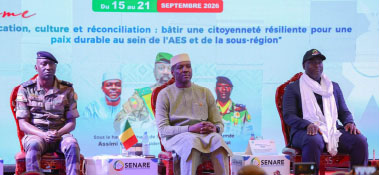 Le PM Abdoulaye Maïga lors du lancement de la SENARE: « aucune nation ne peut être durablement forte dans la division »