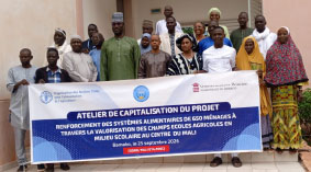 Valorisation des champs écoles et développement agropastoral: bilan positif pour les initiatives de la FAO à Ségou et Mopti